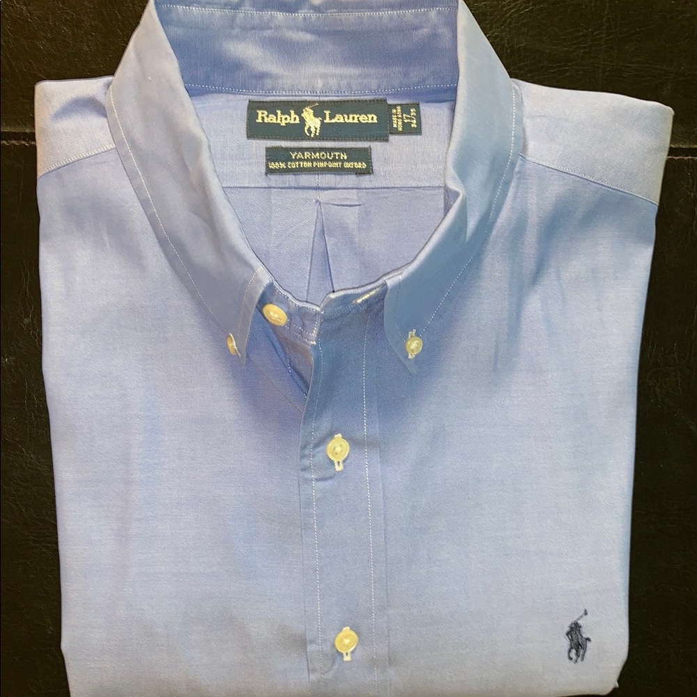 Polo Ralph Lauren Blue Yarmouth Oxford Shirt